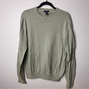 Gap crewneck sweater green large